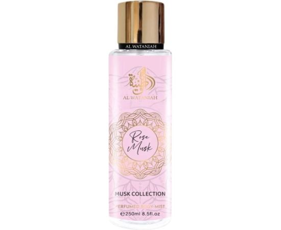 AL WATANIAH Musk Collection Rose Musk BODY MIST 250ml