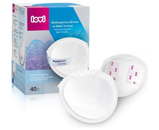 LOVI breast pads, 40pcs., 19/602new