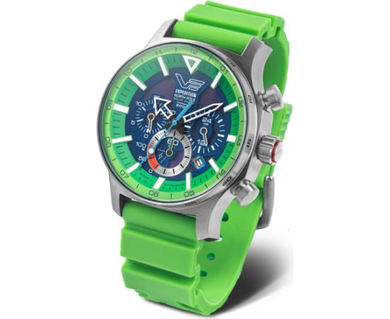 Vostok Europe Expedition Polar Sunrise VR42-595A733SilGREEN