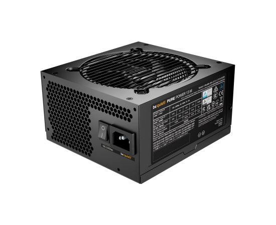 be quiet! Pure Power 13 M | 550W power supply unit 20+4 pin ATX ATX Black