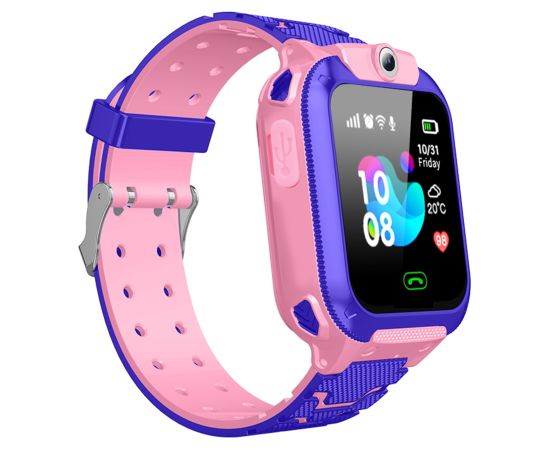Bemi K1 See My Kid Wi-Fi / Sim GPS izsekošanas Bērnu Pulkstenis ar balss zvanu čatu un Kameru Rozā