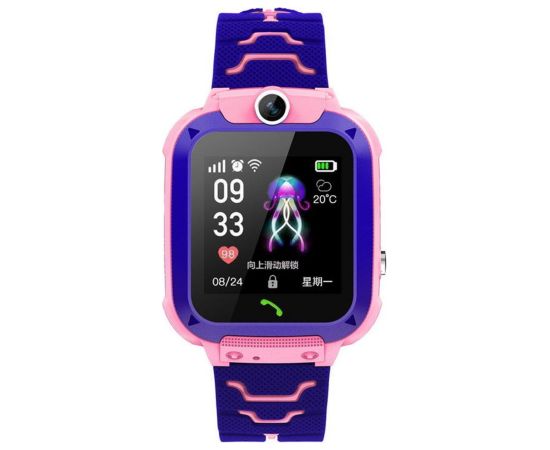 Bemi K1 See My Kid Wi-Fi / Sim GPS izsekošanas Bērnu Pulkstenis ar balss zvanu čatu un Kameru Rozā