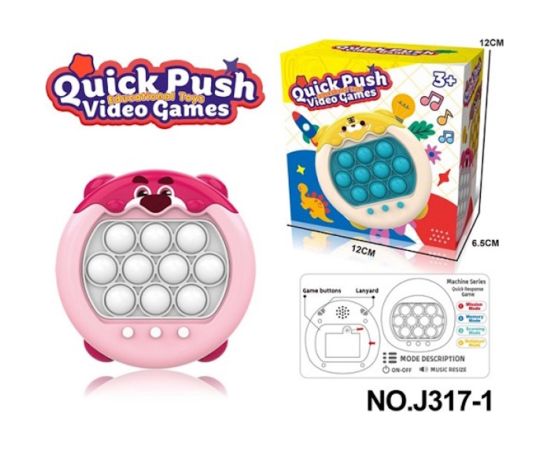 GameBox J317-1 Детская Pop It 200 уровней Игра развития Памяти и реакции (3 года+)
