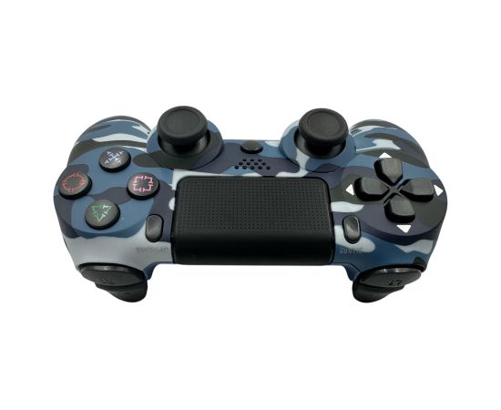 GameBox P4 Универсальный Bluetooth Контроллер для PlayStation 4 и 3 / ПК / ТВ / ТВ Коробка Камуфляжный Синий