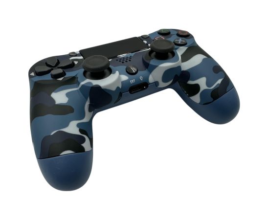 GameBox P4 Универсальный Bluetooth Контроллер для PlayStation 4 и 3 / ПК / ТВ / ТВ Коробка Камуфляжный Синий
