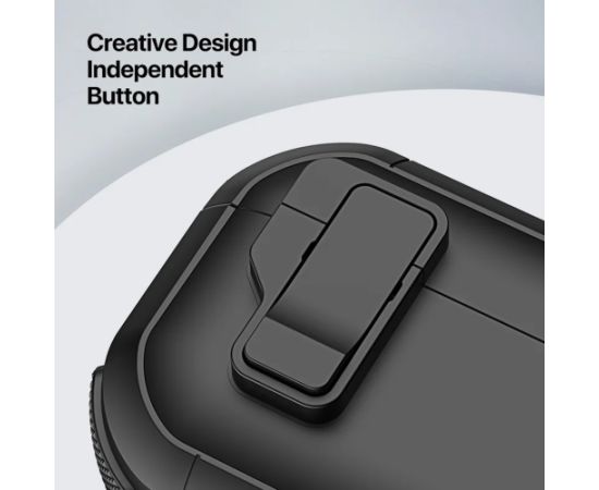 Duxducis Dux Ducis PECP PC+TPU Aizsardzības korpuss - maciņš ar āķi Apple AirPods 4 Balts