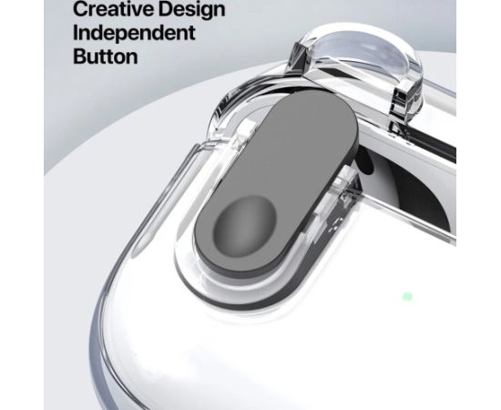 Duxducis Dux Ducis PECL PC+TPU Чехол-защита с крючком для Apple AirPods 4 Фиолетовый