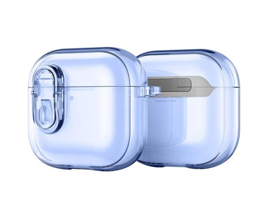 Duxducis Dux Ducis PECL PC+TPU Чехол-защита с крючком для Apple AirPods 4 Голубой