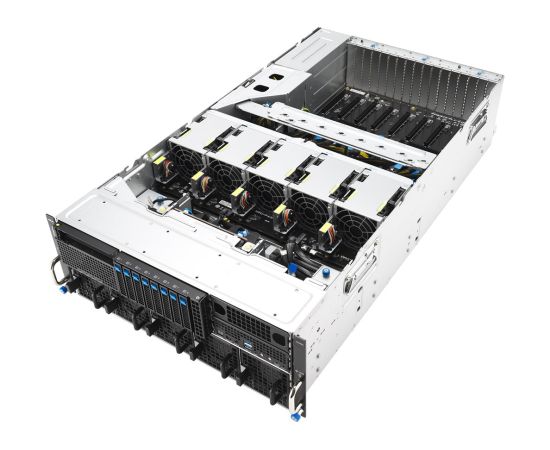Platforma Asus Rack (1U) RS501A-E12-RS4 AMD Epyc 9005/9004 (4x NVMe/SATA HS, 2xM.2, 2x1Gbe, IPMI, 1+1 1600W )