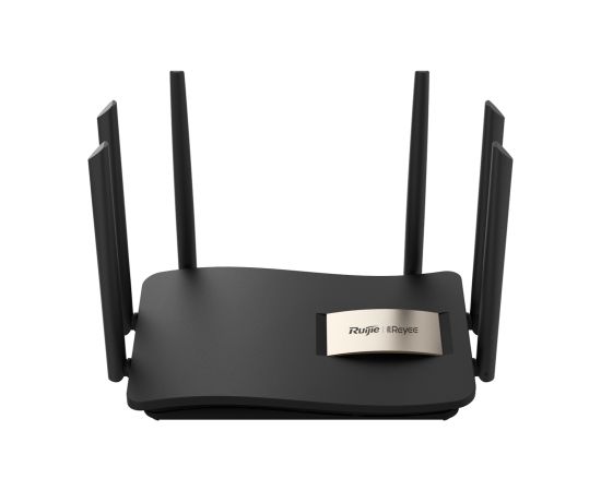 Ruijie RG-EW1200G PRO 1300 Мбит/с Wi-Fi 5 Двухдиапазонный 6 дБи 5 ГГц Гигабитный x3 LAN Mesh Беспроводной Роутер Черный