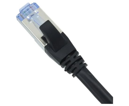 Hama CAT6a S/FTP tīkla kabelis 10 Gbit/s 15m RJ45 melns