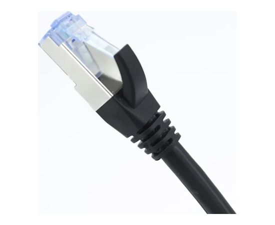 Hama CAT6a S/FTP Tīkla Kabeļs 10 Gbit/s 5m RJ45 Melns
