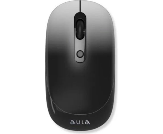 Aula AM207 2.4G Bezvadu Datora Pele ar 4 pogām 800-1900dpi Melna