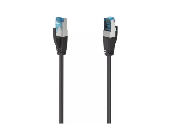 Hama CAT6a S/FTP Tīkla Kabele 10 Gbit/s 10m RJ45 Melna