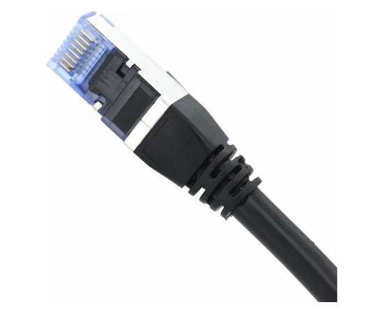 Hama CAT6a S/FTP Tīkla Kabele 10 Gbit/s 10m RJ45 Melna