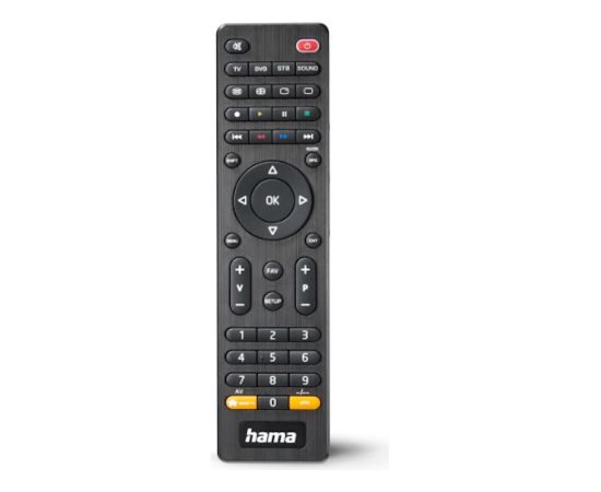 Hama SmartControl 4in1 Универсальный Пульт Дистанционного Уpravления Инфракрасный Предварительно Программированный Черный