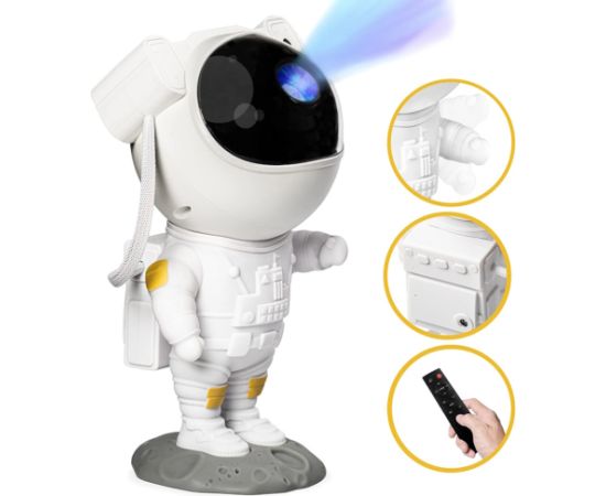 Elight A1 Astronout 360 градусов Ротации Головы проэктор звезного неба & Nebula с Пультом Белый
