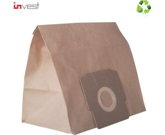 Invest Eko Papīra putekļu sūcēju maisi ZELMER Cobra 2000 / 2010 / Elf / Meteor 2 / Odyssey / Voyager Twix (5gab.)