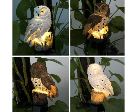 Elight Dārza Dekors Saules IP65 LED Pūces formas lampa (13x22cm) ar tumsas sensoru