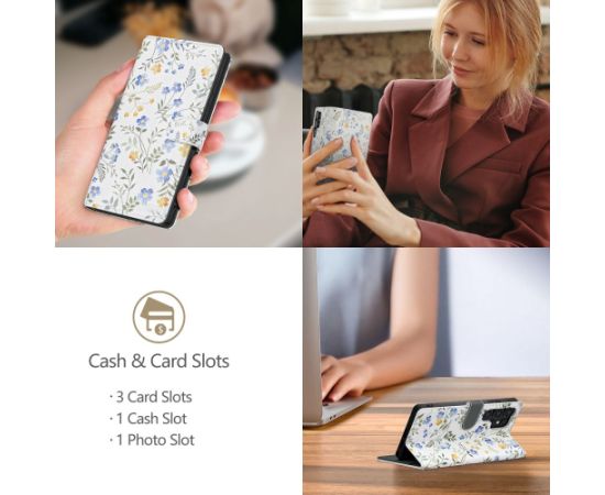 TECH-PROTECT WALLET GALAXY S25 ULTRA SPRING FLOWERS