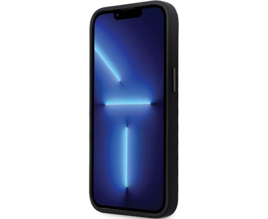 Karl Lagerfeld KLHCP13LSMHCNPK iPhone 13 Pro | 13 6.1" czarny|black hardcase Silicone C Metal Pin