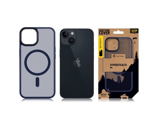 Tactical MagForce Hyperstealth maciņš iPhone 14 tumši zils