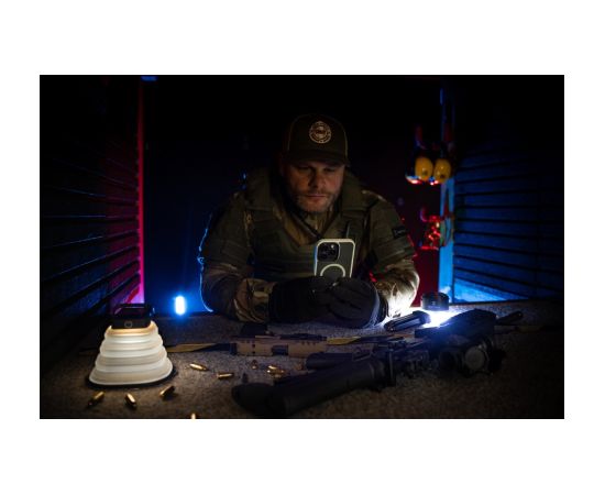 Tactical MagForce Hyperstealth maciņš iPhone 14 tumši zils