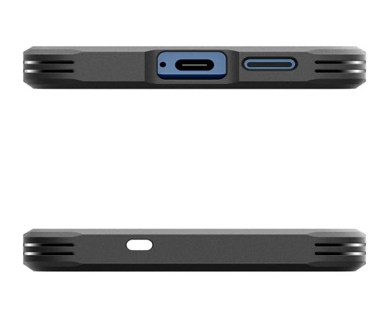 Etui Spigen Tough Armor MagSafe do        Samsung Galaxy S25 szary