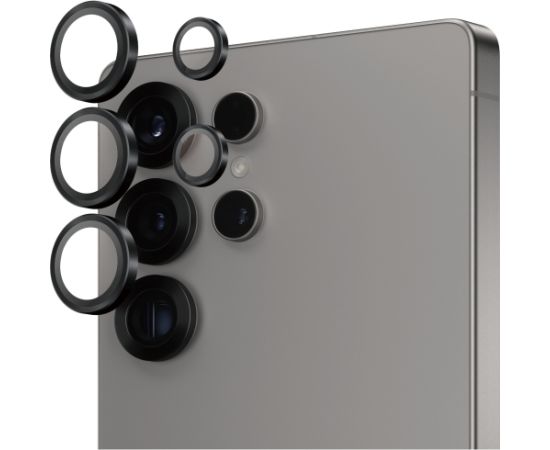 Szkło hartowane na obiektyw PanzerGlass   Hoops Lens Protector do Samsung Galaxy S25 Ultra czarny