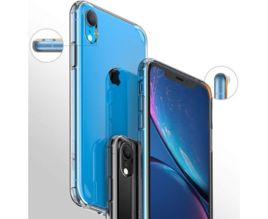 Fusion Ultra Back Case 0.3 mm Izturīgs Silikona Aizsargapvalks Priekš Apple iPhone X | XS Caurspīdīgs