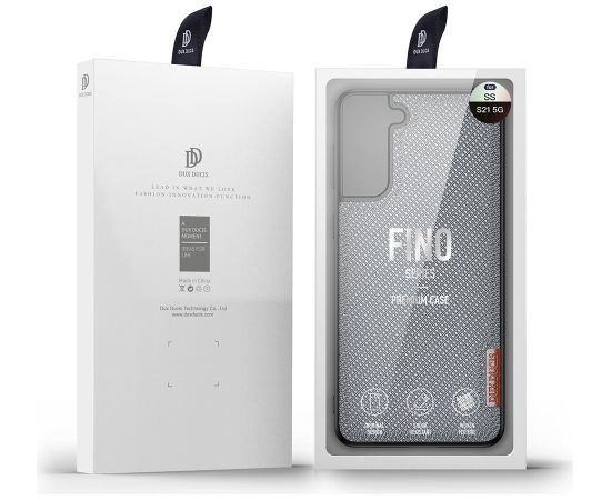 Dux Ducis fino aizsargapvalks mobilajam telefonam Samsung G991 Galaxy S21 5G zils