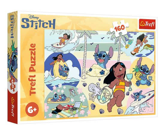 TREFL DISNEY STITCH Puzle Lilo un Stičs, 160 gab.