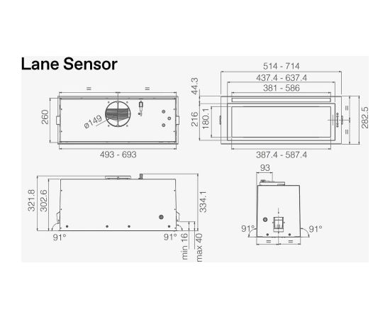 Elica LANE SENSOR @ IX/A/72