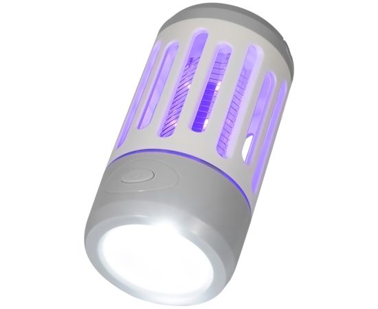 Noveen IKN851 Kukaiņu Kvēldegree & LED Lampa 2in1 800V 1200mAh Akumulators Iekštelpām & Āra Lietošanai Melns