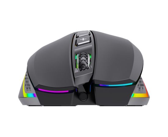 Aula F805 Проводная игровая оптическая мышь с много-цветным освещением 7 кнопки 800–6400dpi 4000FPS 32ips Черная