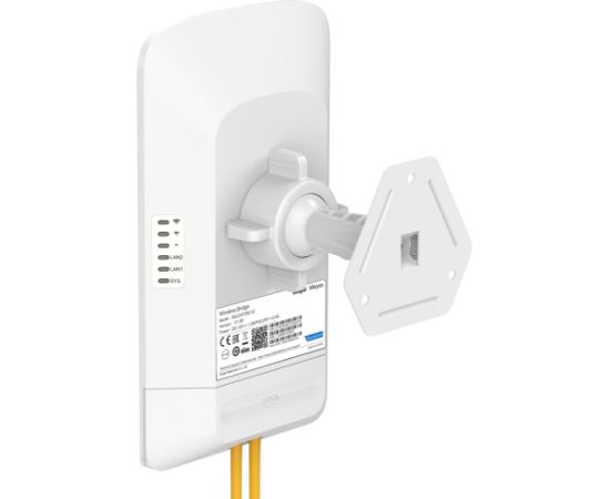 Ruijie RG-EST350 V2 5GHz Divplūsmas 802.11ac Wi-Fi 5 15dBi IP54 5KM Bezvadu Tilts Balts