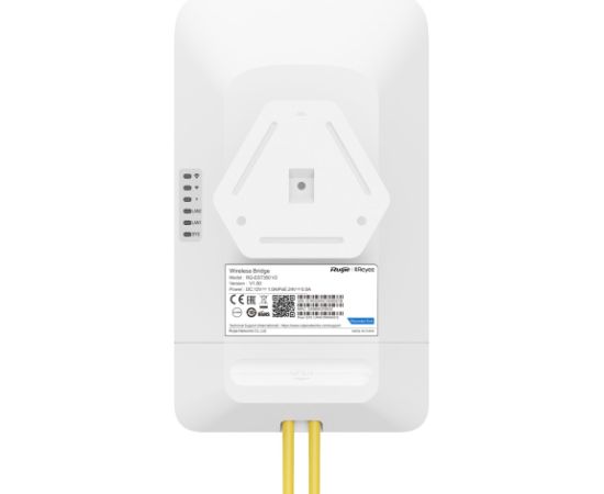 Ruijie RG-EST350 V2 5GHz Divplūsmas 802.11ac Wi-Fi 5 15dBi IP54 5KM Bezvadu Tilts Balts