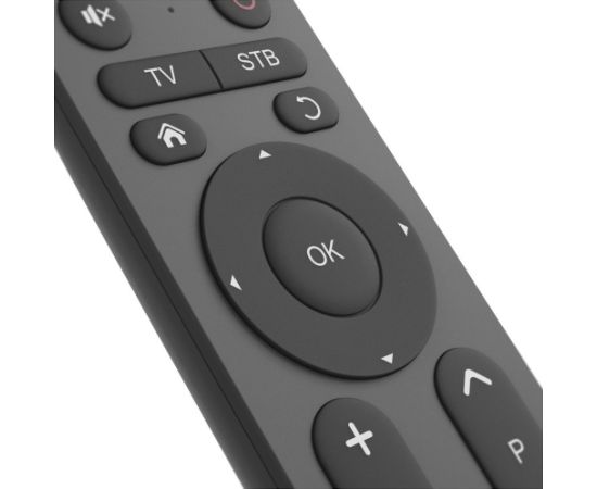 Hama Universālā TV Tālvadības Pults 2-in-1 Ar Lielām Pogu Funkcijām, Infrasarkanais Mācību Režīms Melns
