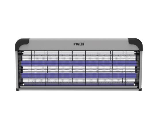 Noveen IKN240 Kukaiņu Nogalināšanas Lampa 3000V Klusā Darbība Līdz 80m² Telpu Izmantošanai Karāšanai vai Stāvēt Melns