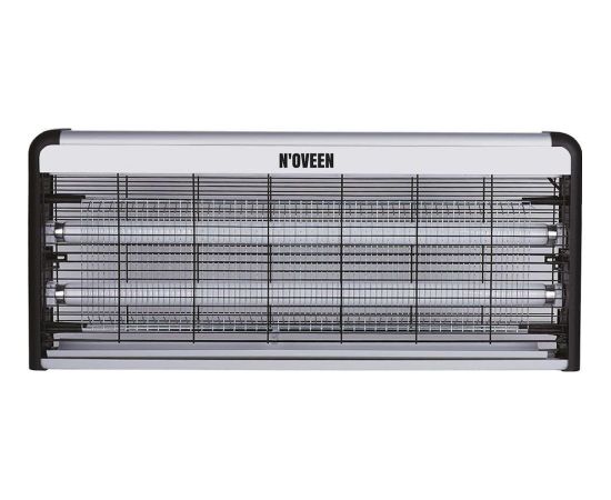 Noveen IKN240 Kukaiņu Nogalināšanas Lampa 3000V Klusā Darbība Līdz 80m² Telpu Izmantošanai Karāšanai vai Stāvēt Melns