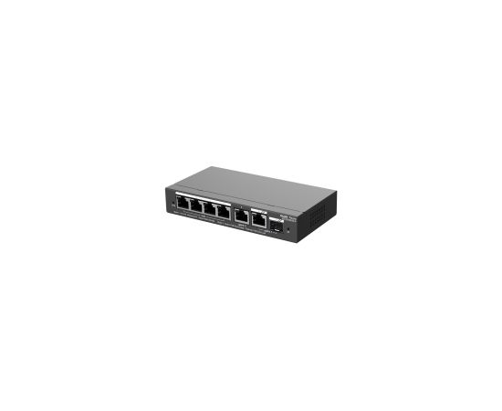 Ruijie RG-ES206GS-P 6-portu Gigabit Smart Cloud 6kV 12Gbps PoE Slēdzis Melns