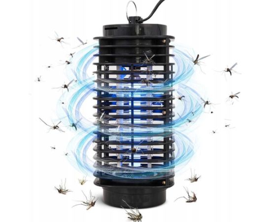 Visional VS-M-3W IP20 Efektīvs insektu iznīcinātājs lampiņa UVA 3W 800V (20m2 maksimāli) Melna