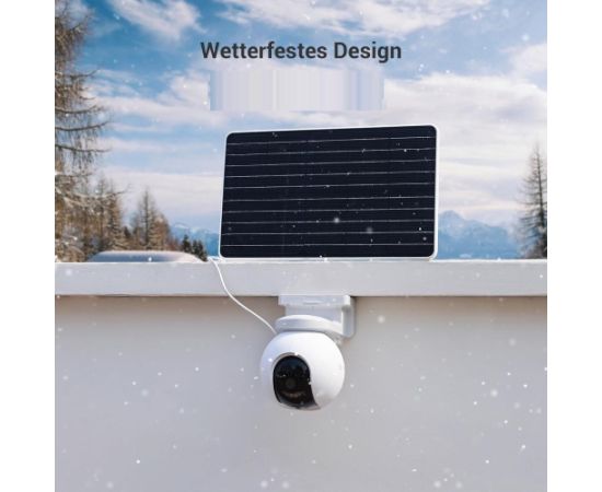 Ezviz PBC24 2in1 24W Saules panelis + 75Wh Power Bank visām akumulatoru kamerām (292mm x 194mm) Balts