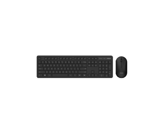 ASUS WIRELESS KEYBOARD AND MOUSE, CW100, BK, LITHUANIAN