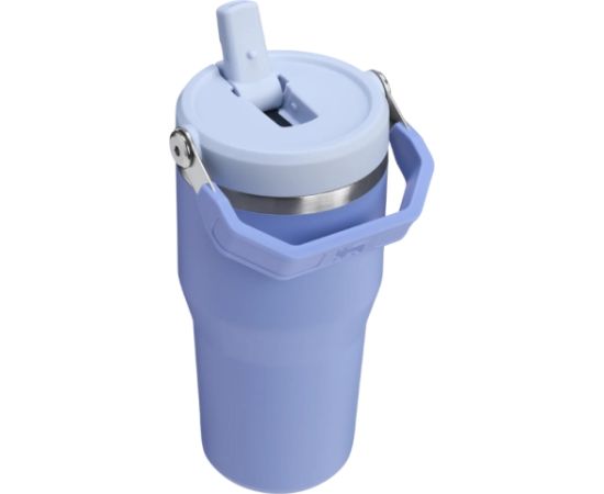 Stanley Termokrūze ar salmiņu The IceFlow Flip Straw 2.0 Tumbler 0,6L hortenziju zila