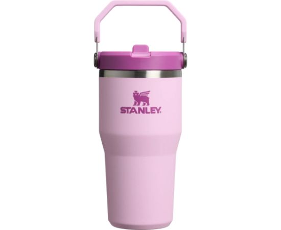 Stanley Termokrūze ar salmiņu The IceFlow Flip Straw 2.0 Tumbler 0,6L rozā Pudeles