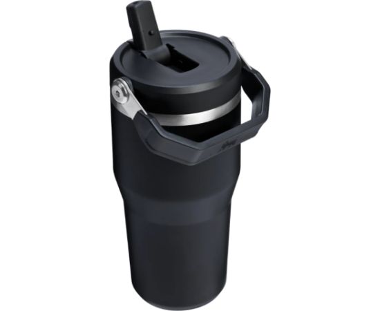 Stanley Termokrūze ar salmiņu The IceFlow Flip Straw 2.0 Tumbler 0,6L melna 2.0