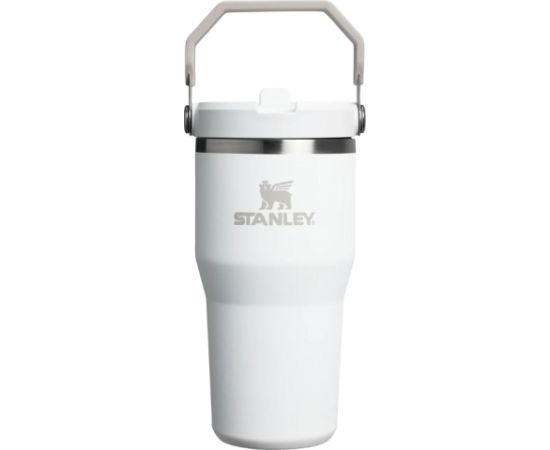 Stanley Термокружка с трубочкой The IceFlow Flip Straw 2.0 Tumbler 0.6L белая