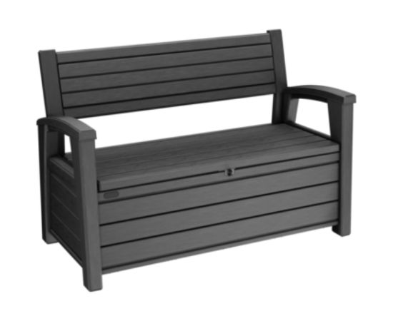 Keter uzglabāšanas sols Otter Bench 227L, pelēkā krāsā