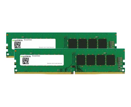 Mushkin DDR4 - 32 GB -3200 - CL - 22 - Dual Kit, RAM (MES4U320NF16GX2, Essentials)